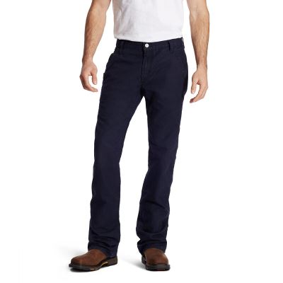 Ariat Work: FR M4 Low Rise Workhorse Boot Cut Pantalones Hombre - Azul Marino (QGCFD1687)